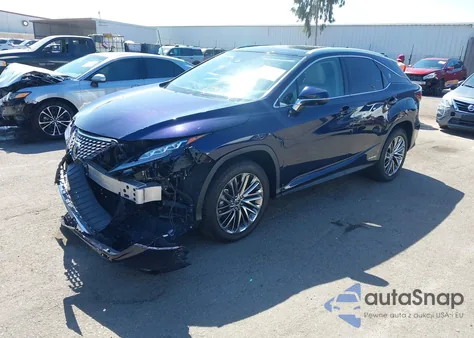 2022 Lexus Rx 450H z USA, uszkodzony, nr VIN 2T2JGMDAXNC087523